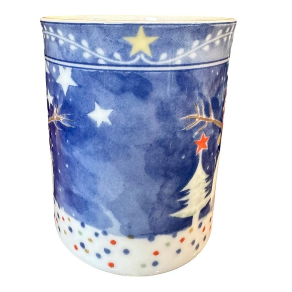 Set of 4 Noritake Epoch Mr Snowman Christmas Winter Holiday Mugs Coffee Cups - Picture 9 of 16